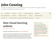 Tablet Screenshot of johncanning.net